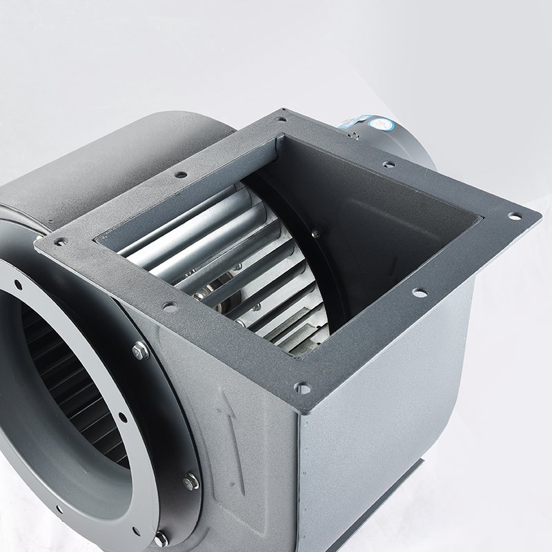 Industrial 380V Blower with Steel Blade Low-Noise 220V Restaurant Kitchen Exhaust Fan AC Motor Standing Mount OEM Customizable