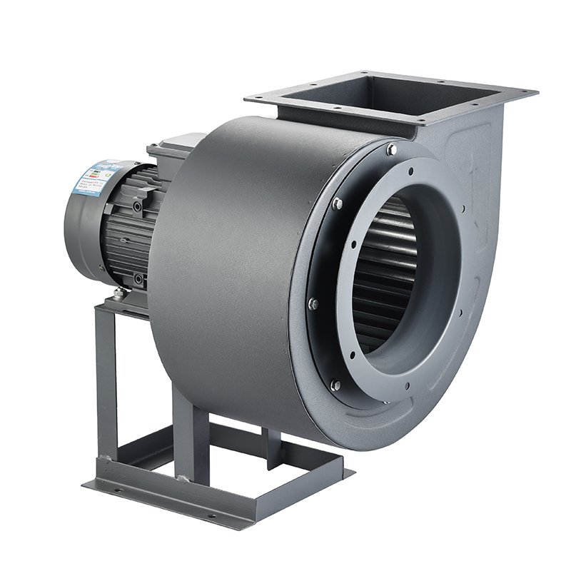 Industrial 380V Blower with Steel Blade Low-Noise 220V Restaurant Kitchen Exhaust Fan AC Motor Standing Mount OEM Customizable
