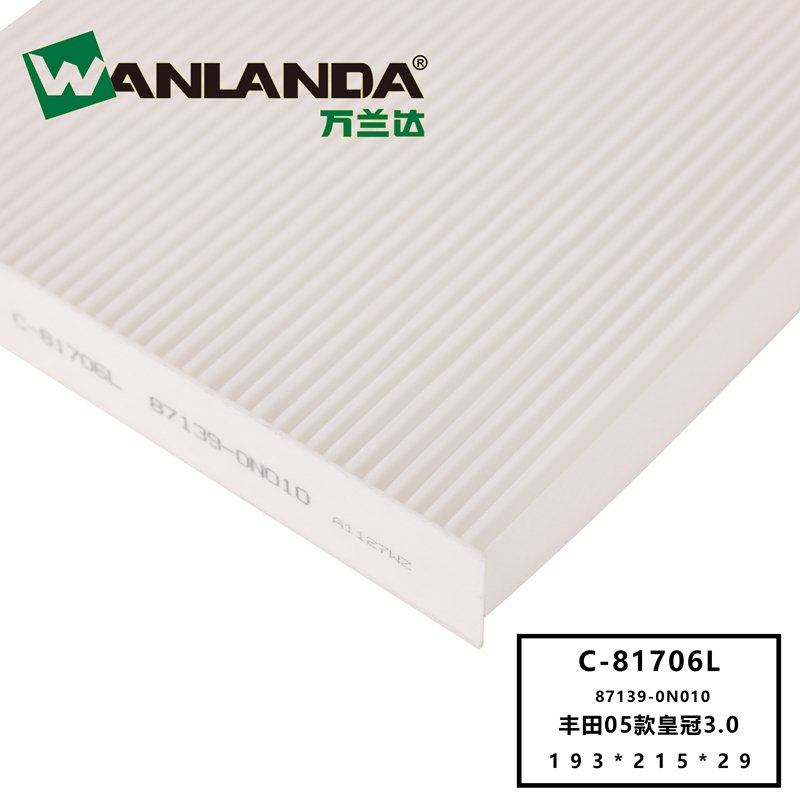 Hot Sale Air Cabin Filter 87139-30040 for Toyota