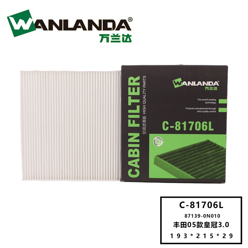 Hot Sale Air Cabin Filter 87139-30040 for Toyota