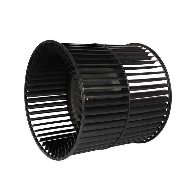 Low Noise Dual Inlets Pressure Centrifugal Wind Wheel Plastic Wind Wheel for Multi-Blades Centrifugal Fan Impeller Fan Blower