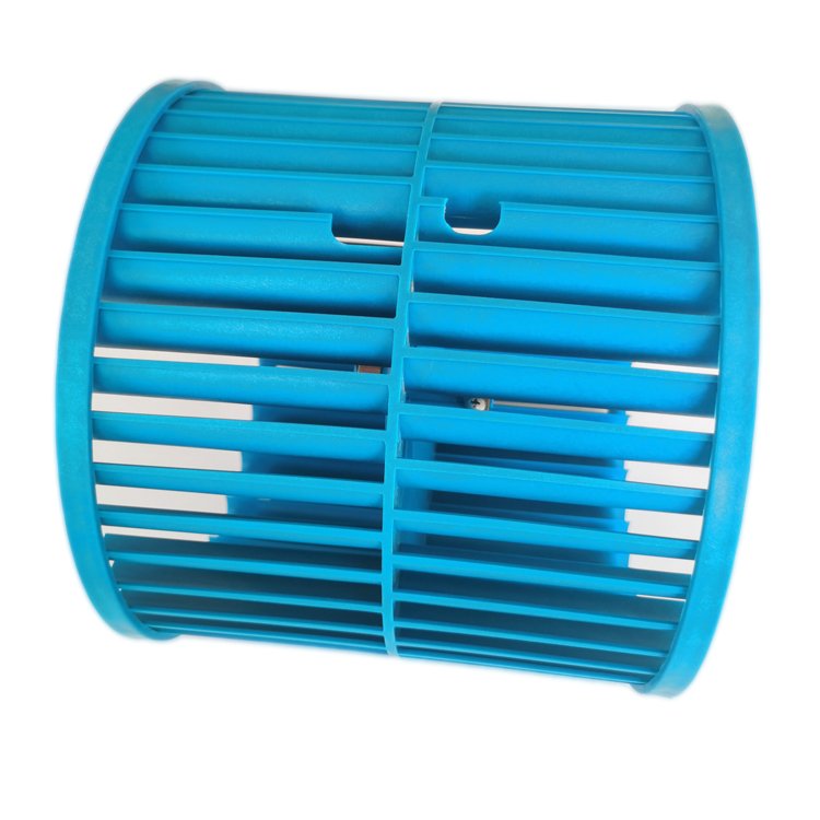 Low Noise Dual Inlets Pressure Centrifugal Wind Wheel Plastic Wind Wheel for Multi-Blades Centrifugal Fan Impeller Fan Blower