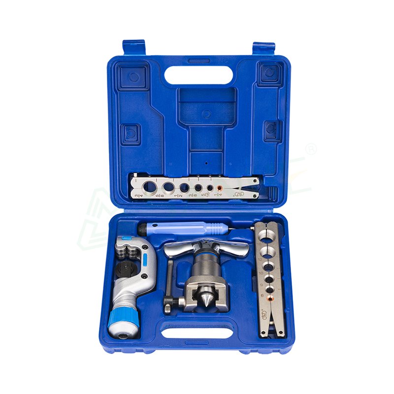 Air Conditioning Parts Repair Kit Flaring Tool Portable Repair Box Set for HVAC System