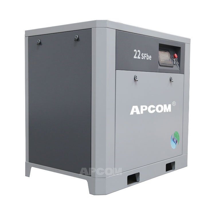 APCOM Vsd Screw Compressor 30hp air Compressor Denair 30 hp Screw Compressor Low Noise High Pressure New Design