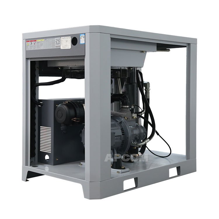APCOM Vsd Screw Compressor 30hp air Compressor Denair 30 hp Screw Compressor Low Noise High Pressure New Design