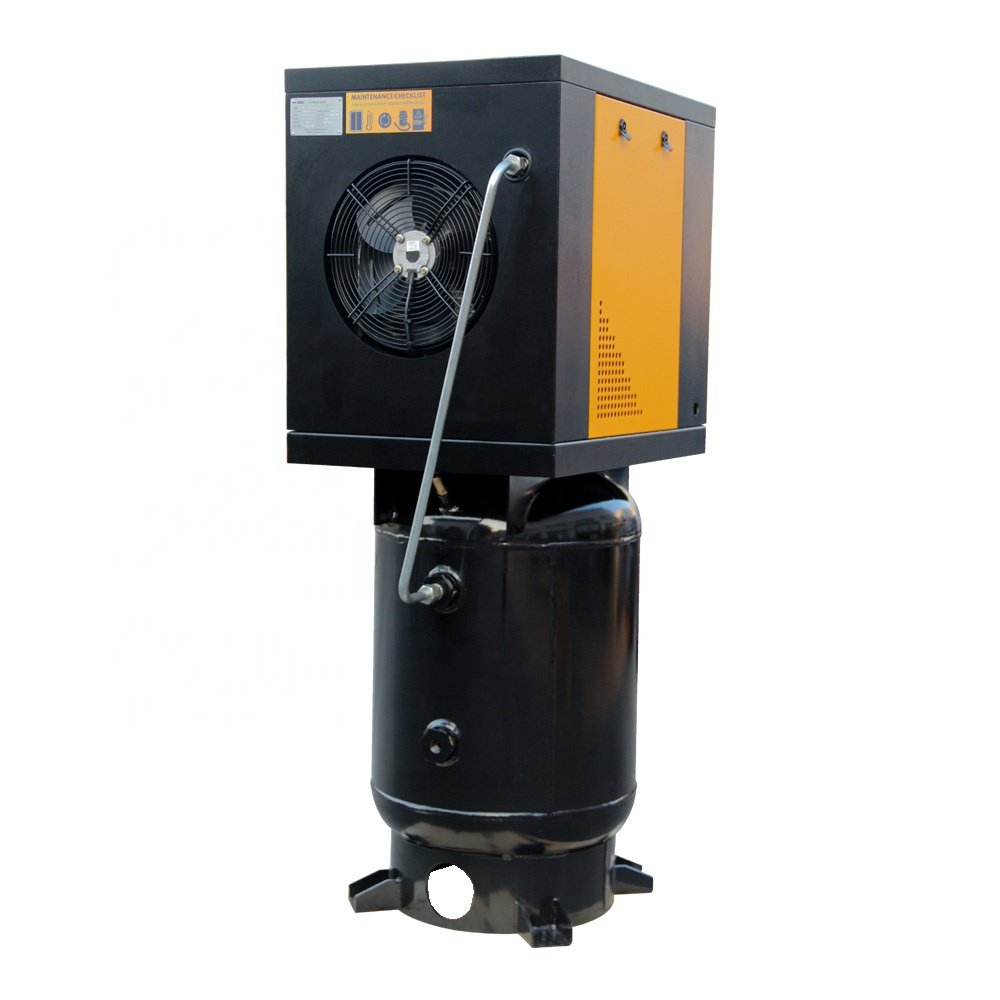 7.5HP 5.5Kw 220V Single Phase Household All in One Screw Air Compressor