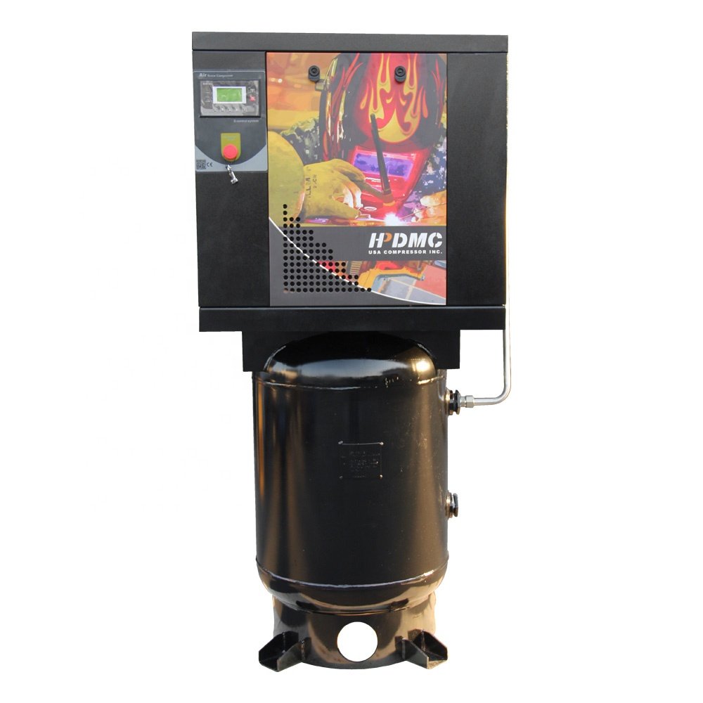 7.5HP 5.5Kw 220V Single Phase Household All in One Screw Air Compressor