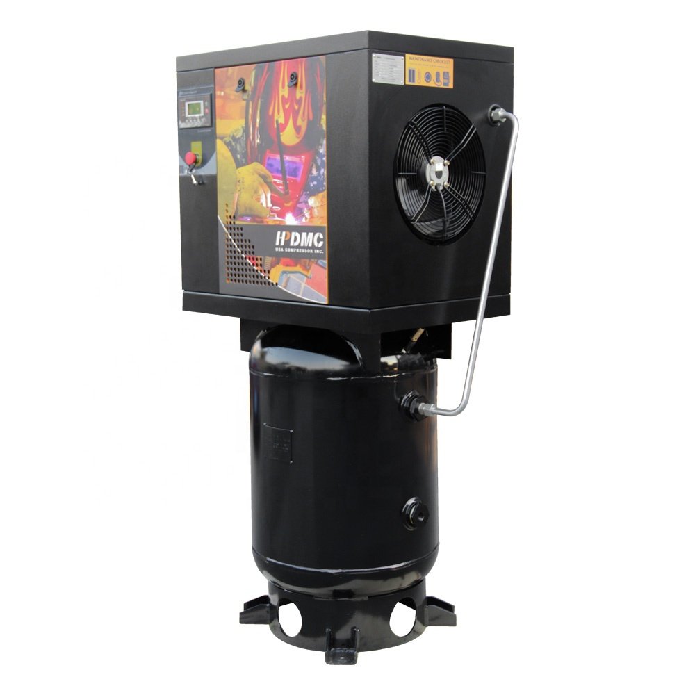 7.5HP 5.5Kw 220V Single Phase Household All in One Screw Air Compressor