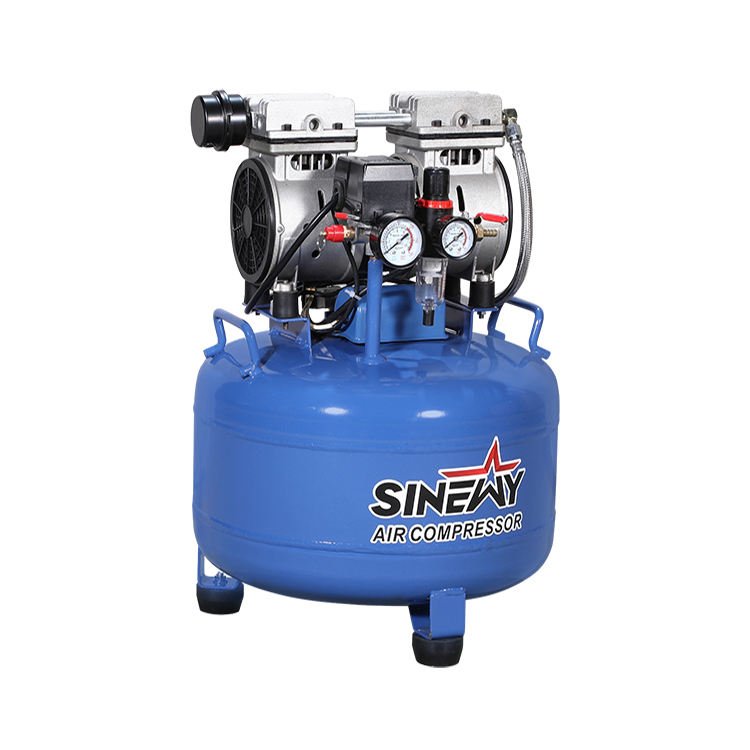 Compresseur Silencieux High Value Feature Rich 102 L/Min Small Piston Oil Free Air Compressor