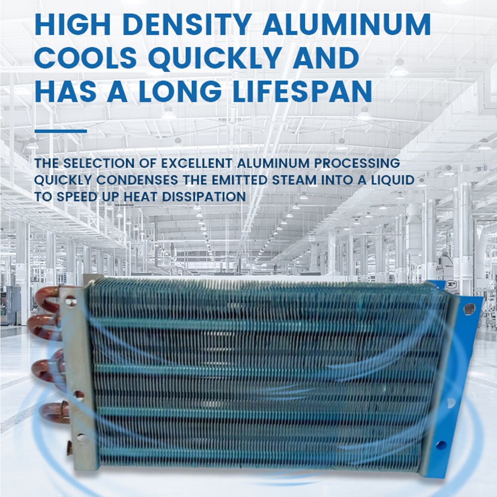 Factory Direct Sales Air Conditioner Copper Tube Aluminum Fin Condenser