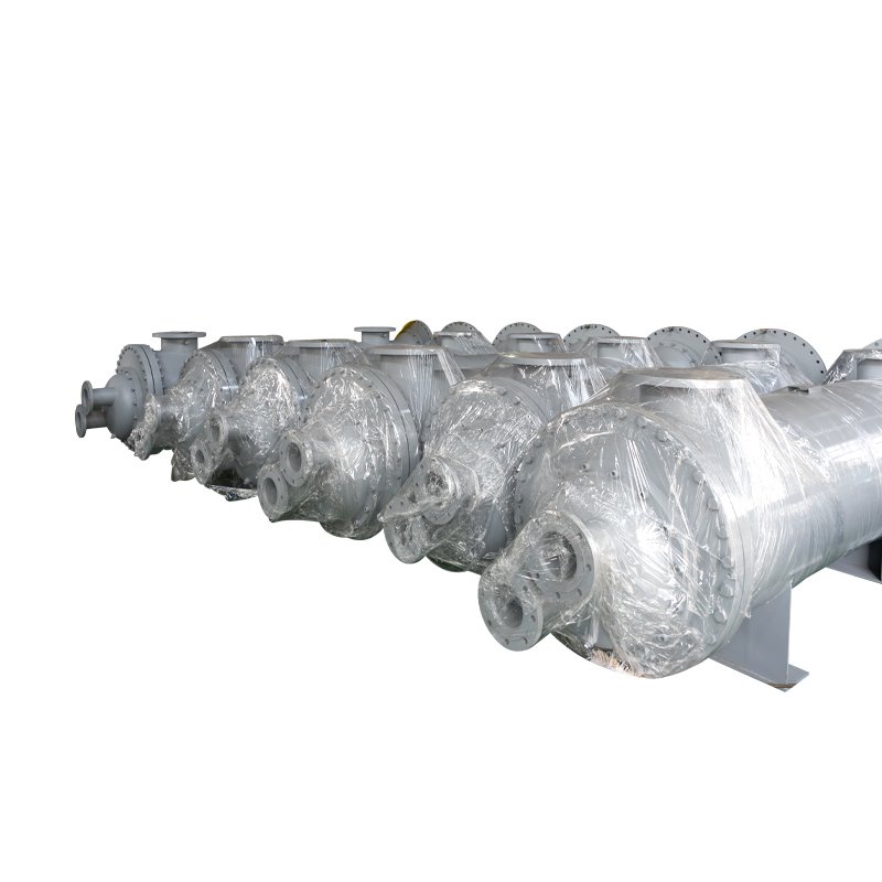 Air Compressor Cooler air to Water Shell and Tube Heat Exchanger Tubular Condenser