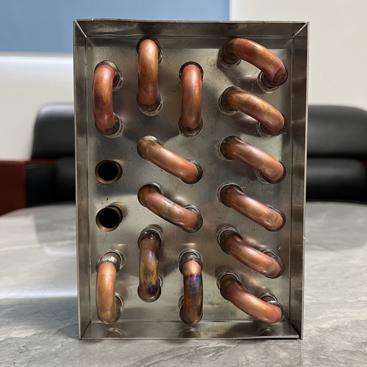 Customizable Copper Tube and Aluminum Foil Radiators Finned Evaporators Heat Exchangers