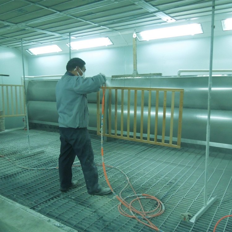 Wood Paint Room China Furniture Spray Booth Wool Working Factory Painting Equipment