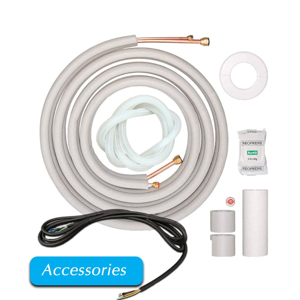 R32 Gas Europe Standard Mini Aire Acondicionado Split 9000 12000 18000 24000 Btu