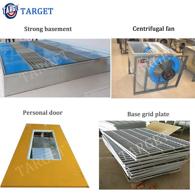 TARGET TG-80C Economic Spray Cabins Paint Oven Used Spray Booth