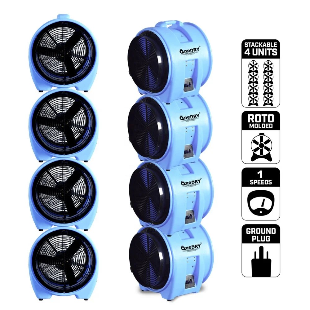 Wholesale 20" Axial Blower Exhaust Fan 5Hp 9968CFM CE SAA Stackable Durable Ducting Industrial Workshop Ventilation