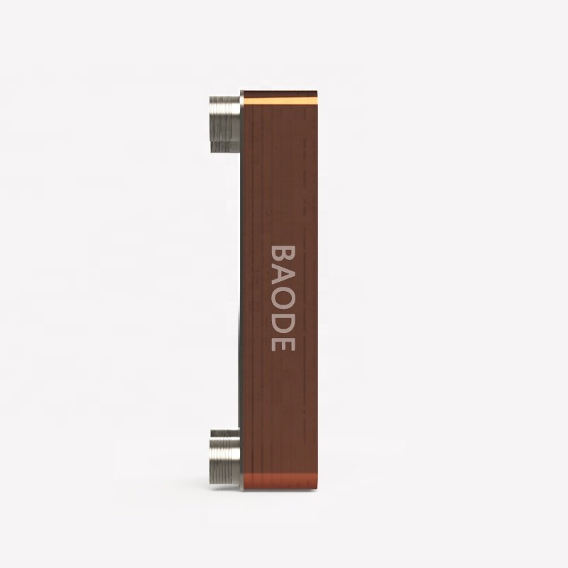 BL120 Compact Efficient Maintenance-Free Brazed Plate Heat Exchanger Made of Durable Copper Material