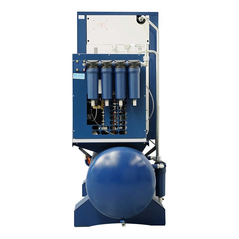 Custom Fixed Speed 37Kw Screw Type Integrated Air Compressor for Textile Industry