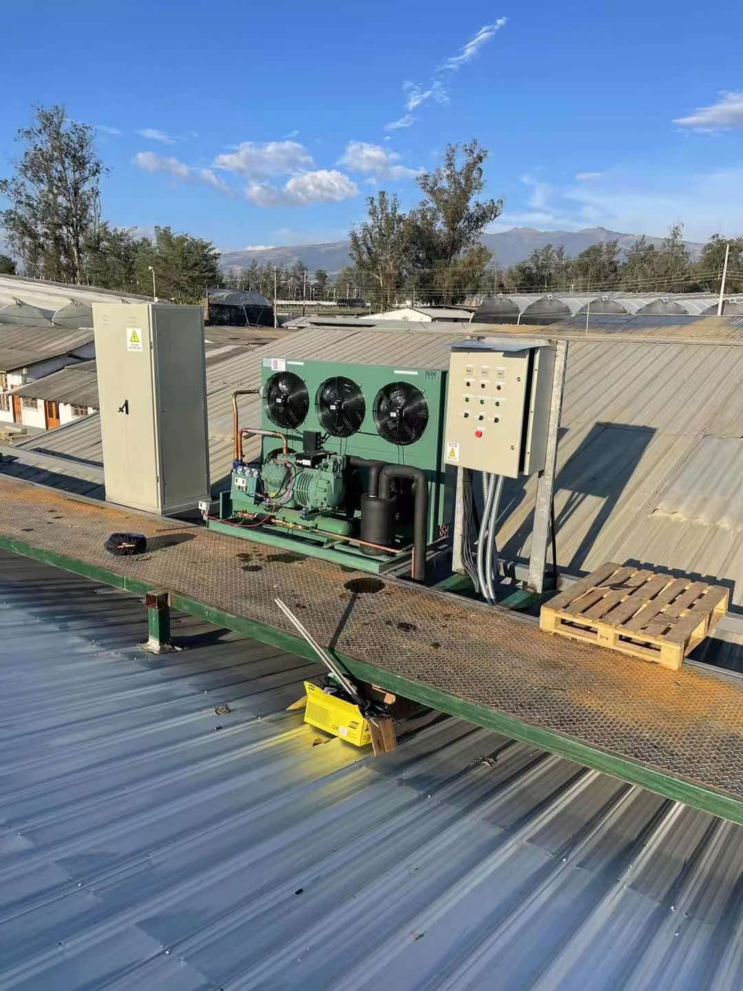 EMTH Wholesale Cheap Price Air Condenser Semi-Hermetic Condensing Units Refrigeration Compressor Unit for Cold Room