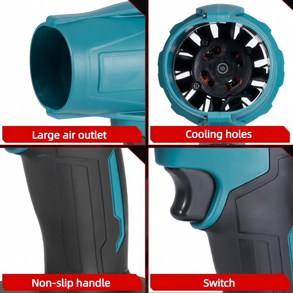 YUTUO Industrial Cordless Hand Portable air Electric Battery Car Wash Snow Leaf Dust Jet Blowers Turbo Fan Machine for Sale