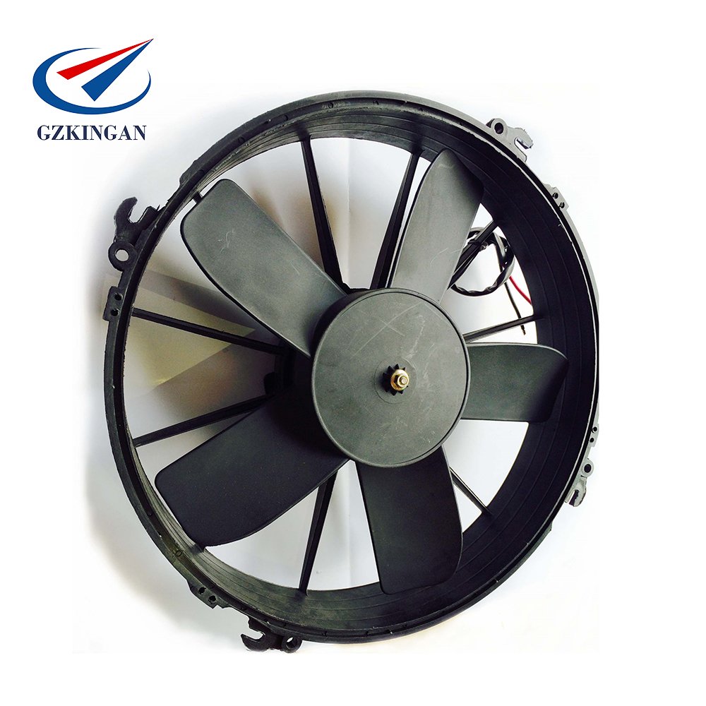 12 Inch Bus Air Condition Auxiliary Fan Replace SPAL Bus Air Cooling System Condenser Fan