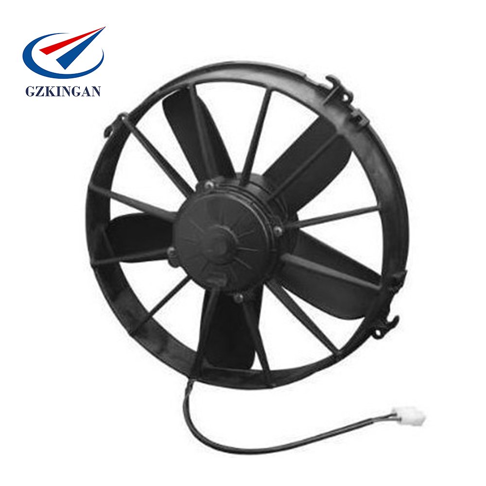 12 Inch Bus Air Condition Auxiliary Fan Replace SPAL Bus Air Cooling System Condenser Fan