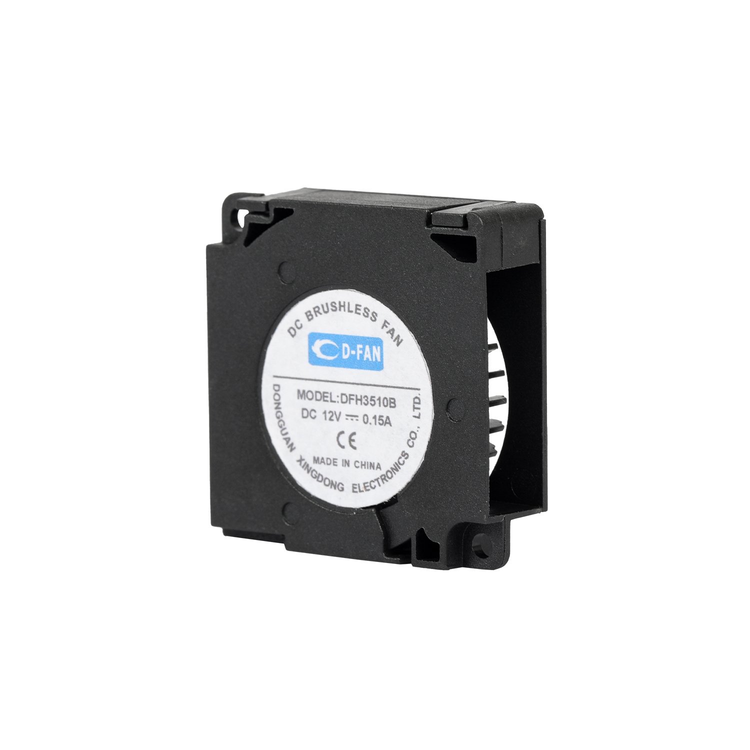 CE UL 3510 Small Dc Brushless Mini Fan Cooling 5v 12v Dc Motors Blower 35x35x10mm