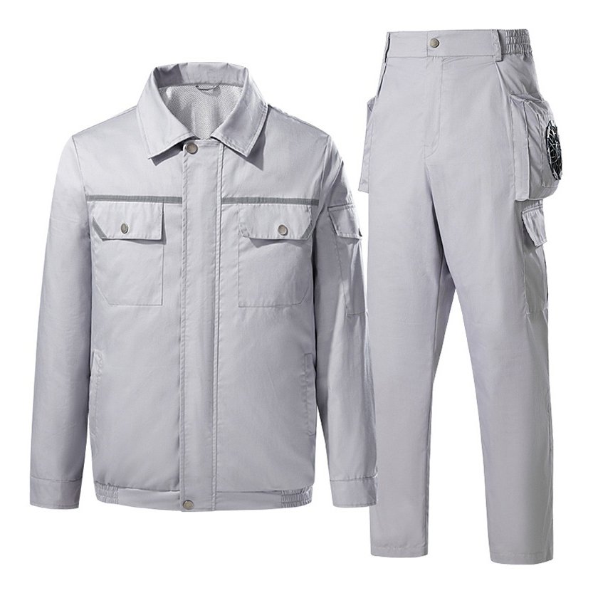Wholesale Summer Anti-uv air Conditioning Fan Cooling Work Jacket Suit Pants