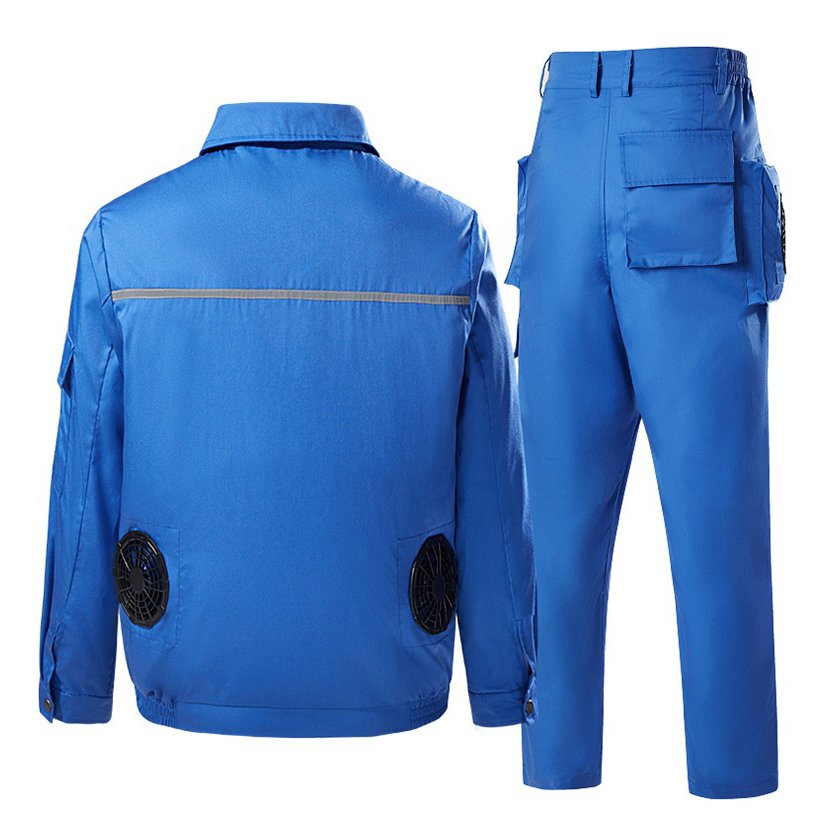 Wholesale Summer Anti-uv air Conditioning Fan Cooling Work Jacket Suit Pants