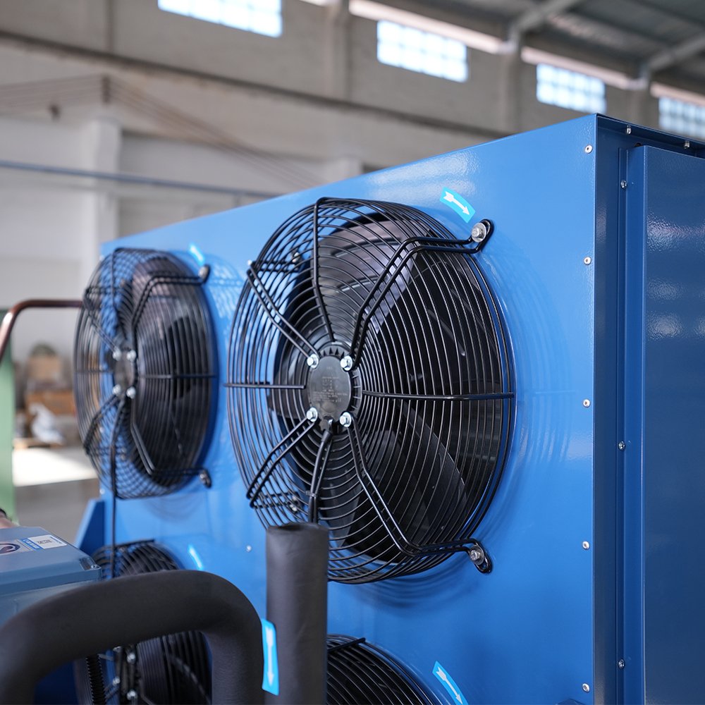 8.5hp RefComp Small Air Cooled Frozen Refrigeration Compressor System Condensing Unit of Open Freezer for Coldroom