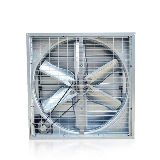 Air Blower Fan Greenhouse 250W Solar Powered Large-scale Exhaust Fan Aluminum Commercial