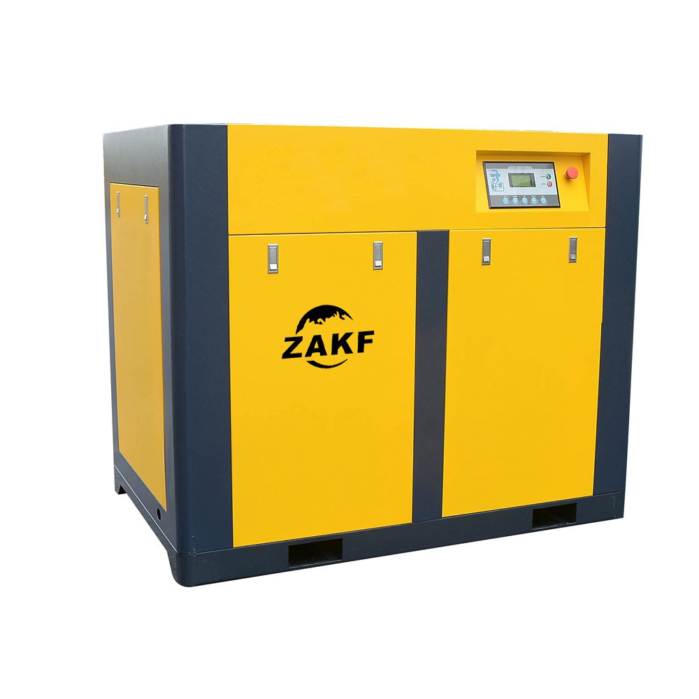 ZAKF 11kw 15hp 380v415v220v 8bar 10bar Power Frequency air Compressor Screw Air Compressor