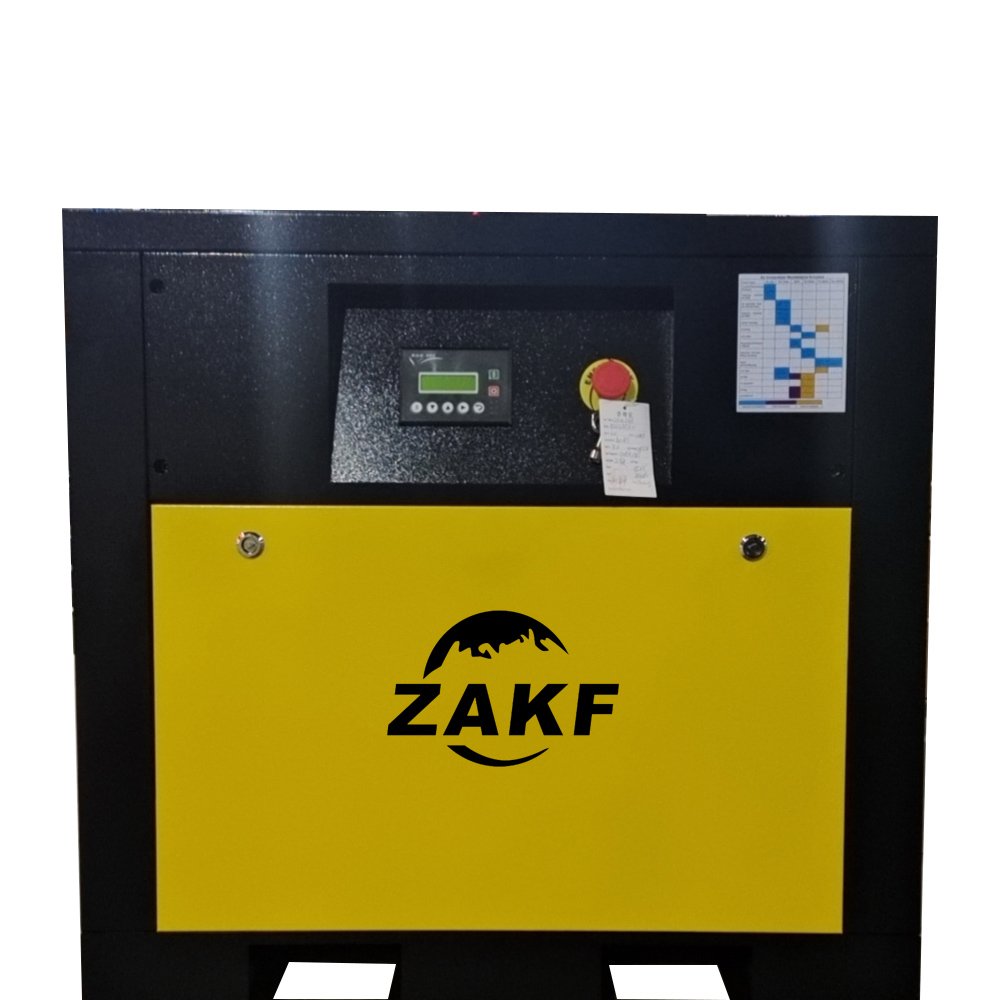 ZAKF 11kw 15hp 380v415v220v 8bar 10bar Power Frequency air Compressor Screw Air Compressor