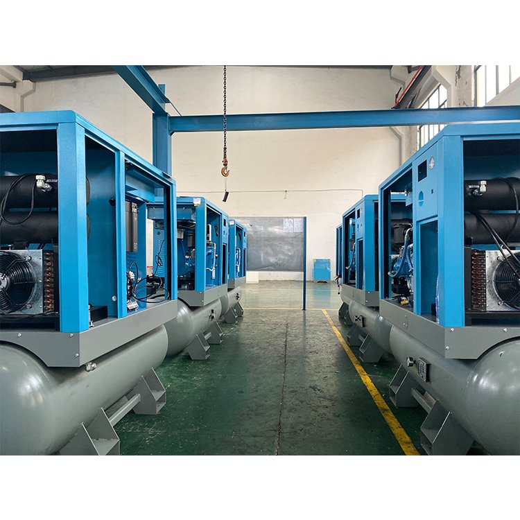 DEHAHA Screw Air Compressor All in One 22kw 16bar for 6000w-8000w Fiber Laser Machine