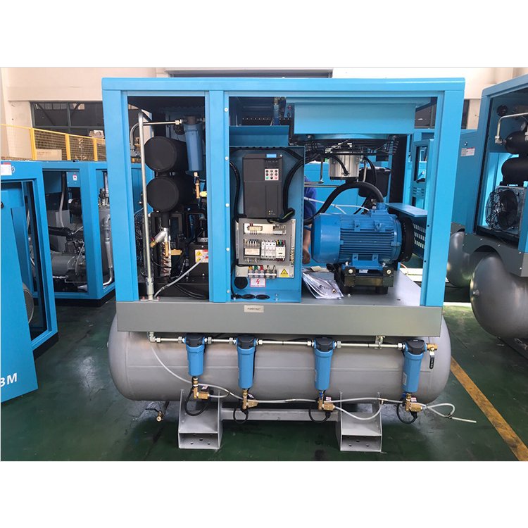 DEHAHA Screw Air Compressor All in One 22kw 16bar for 6000w-8000w Fiber Laser Machine