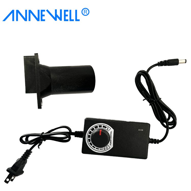 9733 Regulable DIY Wood Stove Turbo Blower 12v 24v Combustion Heating Furnace Brushless DC Cooling Fan Centrifugal Blower Fan