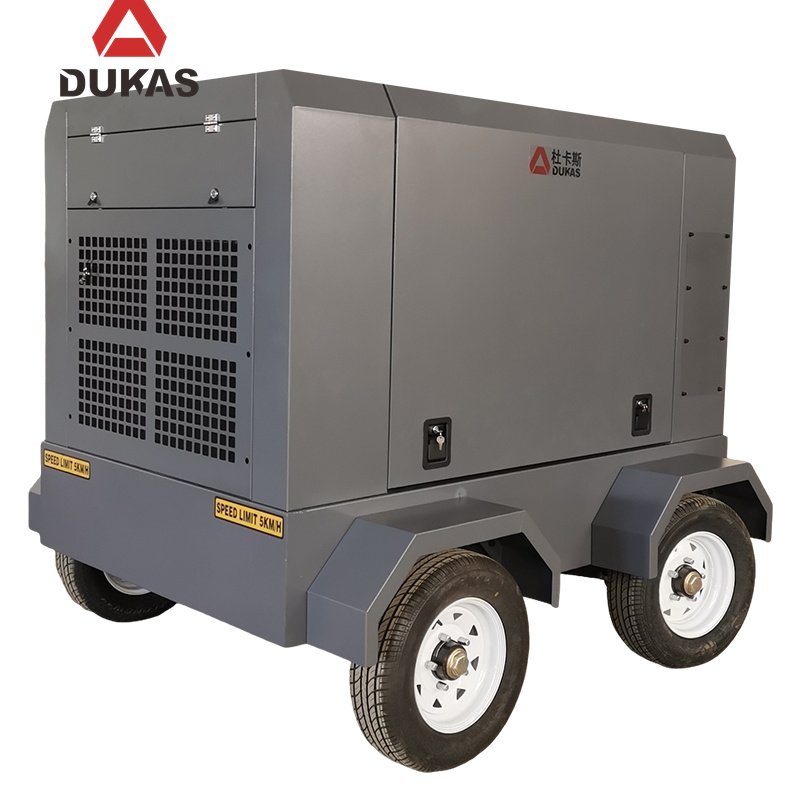 High Power 160Kw Portable Air Compressor Factory Customized Industrial Direct-Driven Industrial Compressors Removable