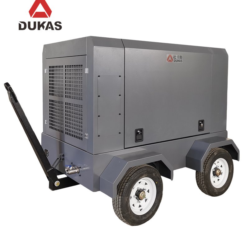 High Power 160Kw Portable Air Compressor Factory Customized Industrial Direct-Driven Industrial Compressors Removable