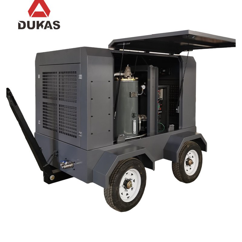 High Power 160Kw Portable Air Compressor Factory Customized Industrial Direct-Driven Industrial Compressors Removable