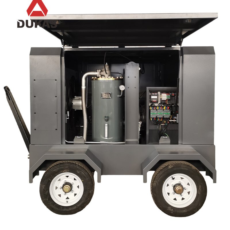 High Power 160Kw Portable Air Compressor Factory Customized Industrial Direct-Driven Industrial Compressors Removable
