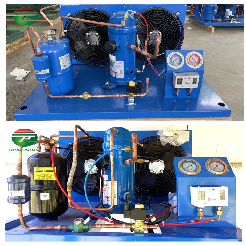 3HP 4HP 5HP 6HP Box Type Scroll Compressor Unit for Cold Room Storage Cooling