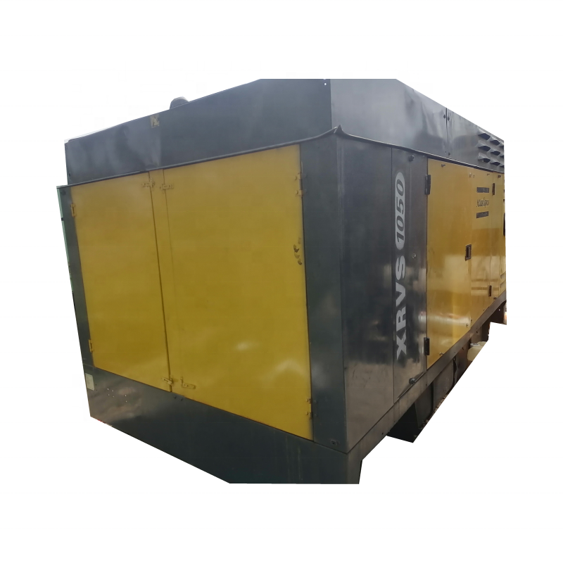 Used Stationary ATLAS Copco 1050 25bar Air Compressor Diesel Good Condition Factory Price on Sale
