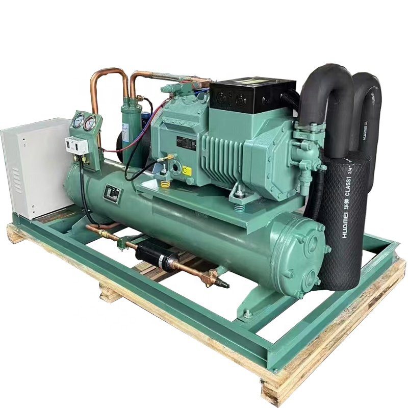 380V-440V/50-60HZ Condensing Unit with Replace Bitzer Semi-Hermetic Refrigerator Compressor for Cold Room Walk-in Freezer System