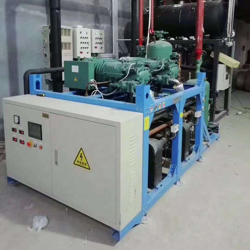 380V-440V/50-60HZ Condensing Unit with Replace Bitzer Semi-Hermetic Refrigerator Compressor for Cold Room Walk-in Freezer System