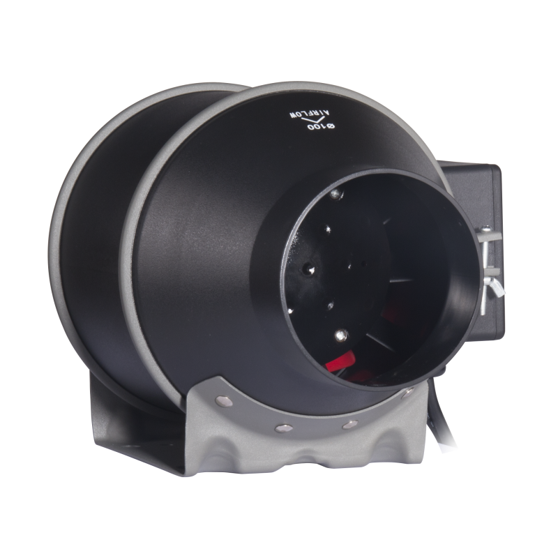 Customized Logo Brand Low Noise 4 Inch WIFI APP Controller Smart Ventilation Exhaust Fan EC Motor Fan