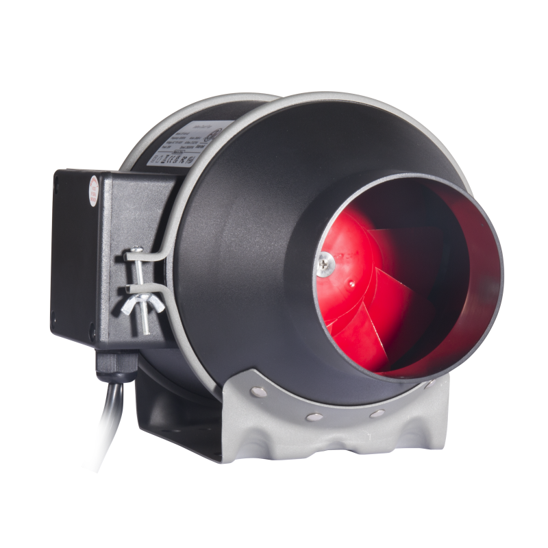 Customized Logo Brand Low Noise 4 Inch WIFI APP Controller Smart Ventilation Exhaust Fan EC Motor Fan