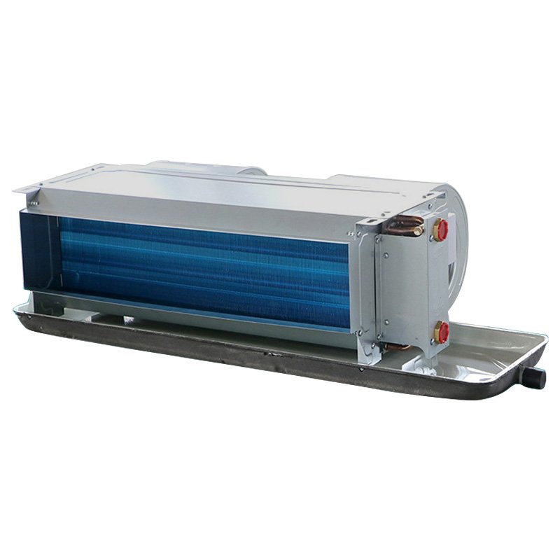 Aike Horizontal Concealed Installation Wall Mounted Hydronic Water Fcu Fancoil Fan Coil Unit for Heating and Cooling System