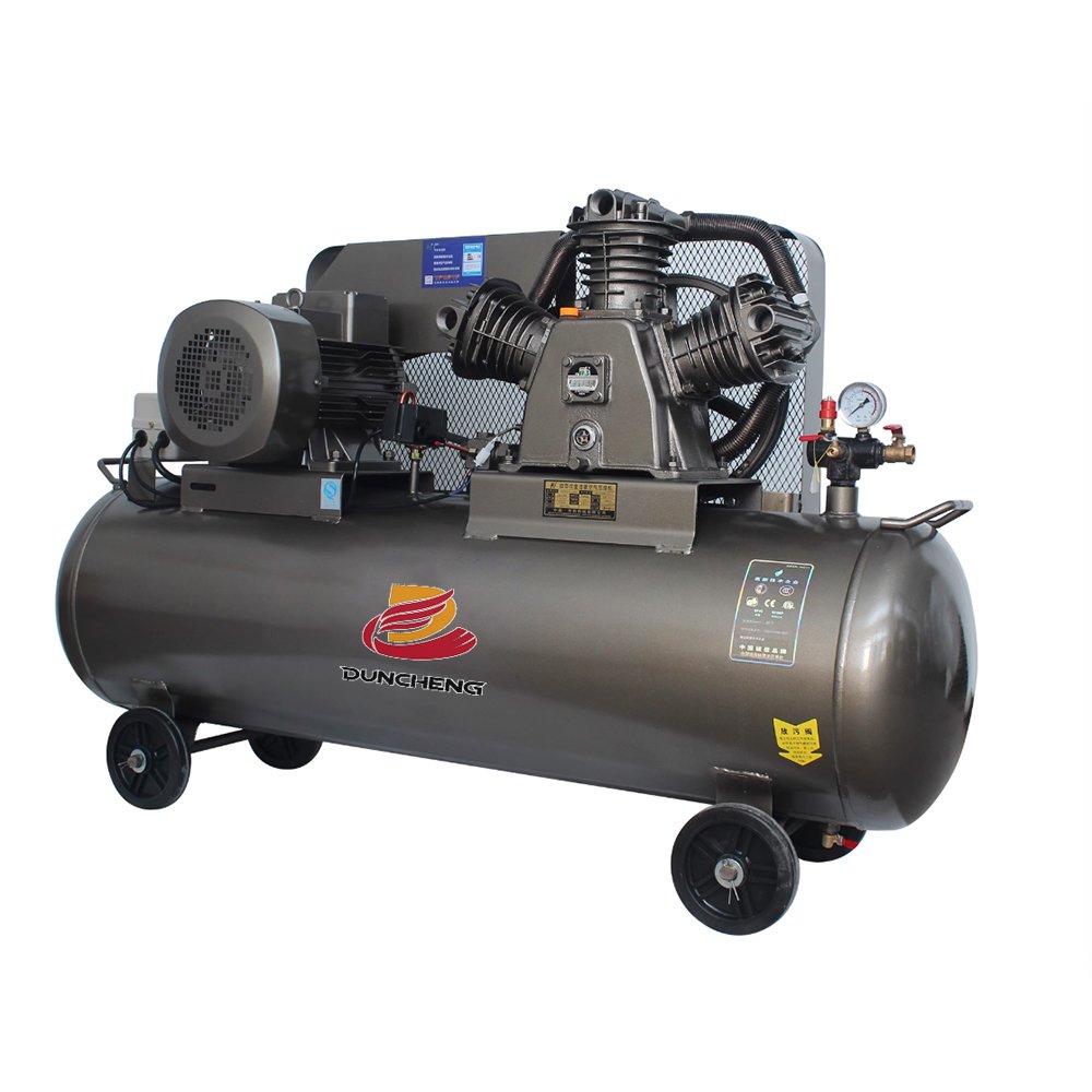 High Pressure Piston Type Industrial Air Compressors Machine 2 3 Piston Air Compressor 1.5kw 5hp 7.5kw 10hp With Tank 50L 200L