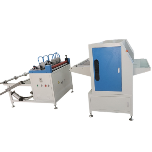 Factory Direct Price Filter Media Knife Pleating Machine Knife Pleating Machine Fibergllass Filter Cabin Manufacturing Line