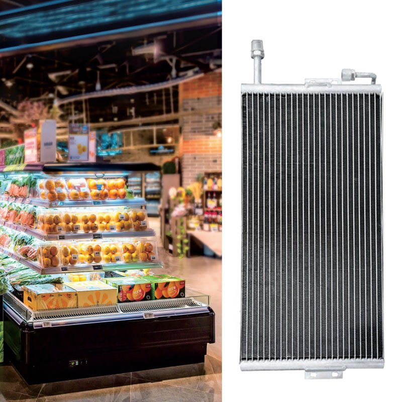 Wholesale Copper Pipe Aluminum Fin Customized Condenser Coil Evaporator Fin Condens for Refrigerator air Condition
